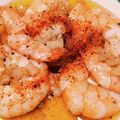 ﾋﾟﾛﾐ♡'s cooksnap of when they made 簡単シンプル海老のアヒージョ.