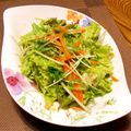 みぽやま's cooksnap of when they made 柚子ドレッシングで柿と大根・水菜のサラダ.
