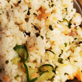 えみぽん666's cooksnap of when they made 冷めてもおいしい♡鮭きゅうりの混ぜごはん.