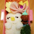りんももな's cooksnap of when they made 簡単キャラ弁　あひるちゃん.