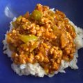 はらへり侍's cooksnap of when they made ピーマンのドライカレー.