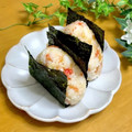 ルパンのかあさん☆彡's cooksnap of when they made 天むす風★揚げ玉と桜えびのおにぎり.