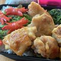 kzkhnm's cooksnap of when they made 味噌漬けチキン　お弁当のおかず.