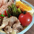 みろり6221's cooksnap of when they made 【お弁当】アスパラのマヨチーズ炒め.