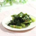 まろんかふぇ's cooksnap of when they made 小松菜とわかめのゴマ味噌和え.