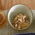 Amalka's cooksnap of when they made かぶのそぼろ煮.