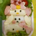 miomana's cooksnap of when they made サンリオ ロールサンド.