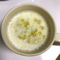 夕飯は６時です's cooksnap of when they made ホットドリンク☆牛乳×バナナ×ハチミツ.