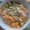 麗龍蘭's cooksnap of when they made あんかけ卵丼♪ねぎをたっぷり入れて♪.