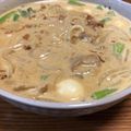 hiromi17's cooksnap of when they made 古奈屋のカレーうどん風♡牛乳で美味しい♪.