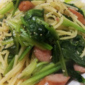 ami-rarara's cooksnap of when they made 簡単♪ほうれんそうとベーコンの和風パスタ.