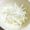 クックGB6431☆'s cooksnap of when they made 大根とかに缶のサラダ.