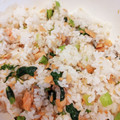まきアプリ's cooksnap of when they made 小松菜と鮭の混ぜごはん.