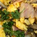 ma2pa2's cooksnap of when they made ベーコンとしめじと卵のマスタードマヨ炒め.