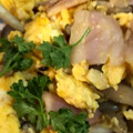 ma2pa2's cooksnap of when they made ベーコンとしめじと卵のマスタードマヨ炒め.