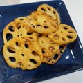 y_u♡'s cooksnap of when they made レンコン簡単醤油炒め.