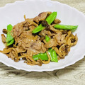 さくらん餅's cooksnap of when they made ワサビでさっぱり！豚と舞茸のオイマヨ炒め.
