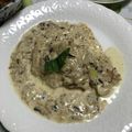 りりぃさん♡'s cooksnap of when they made 椎茸香るマスタードクリームソース写真手順.