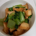 unauna72's cooksnap of when they made チンゲン菜と厚揚げのオイスターソース炒め.