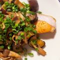 ちいちゃいりばー's cooksnap of when they made 鮭と野菜のソテー☆にんにくバター醤油味☆.