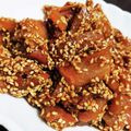 からすのこあこあ's cooksnap of when they made 日本酒に合う簡単おつまみ胡麻ぶり.