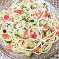 リンリン☆☆☆'s cooksnap of when they made トマト　キュウリ　玉ねぎサラダ.