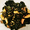 クックA7ACJK☆'s cooksnap of when they made 生わかめとえのき茸の生姜炒め.