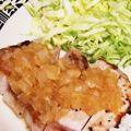tomtosh's cooksnap of when they made レンジで簡単爽やかレモンオニオンソース.