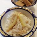 クックE662AA☆'s cooksnap of when they made 白だしでたけのこご飯♬.
