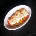 アクセル☆'s cooksnap of when they made 簡単☆かぼちゃとトマトのチーズ焼き.
