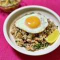 なおミール's cooksnap of when they made 春菊☆チャーハン.