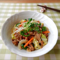 Newチヨコっと♪'s cooksnap of when they made ♡わが家の✿和風✿野菜炒め♡豚こまで♡.