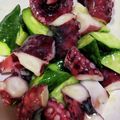 ウーたんポンちゃん's cooksnap of when they made タコときゅうりのからし酢みそがけ.