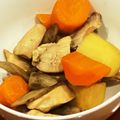 はっぴーぽぽ's cooksnap of when they made 鶏肉じゃがいも人参ごぼう椎茸のうま煮.