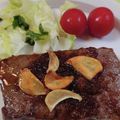 とみぃ11's cooksnap of when they made 和風ステーキソース・醤油ソース・お肉に.