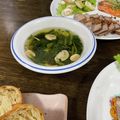 ポラリス管理栄養士's cooksnap of when they made マッシュルームとほうれん草のスープ.