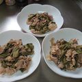 マリィの母's cooksnap of when they made イタドリと豚の炒めたん。.