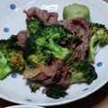 あ～ちゃんさ～ちゃん's cooksnap of when they made ぱぱっと簡単！豚バラとブロッコリー炒め.