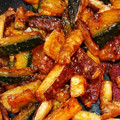 クック3K0H0S☆'s cooksnap of when they made 簡単！美味しい♡根菜のデリ風甘辛焼き☆.