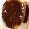 ta58ma's cooksnap of when they made 弱火でふっくらハンバーグ(科学的焼き方).