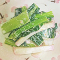 ＊ちゃちゅ＊'s cooksnap of when they made ❀小松菜と蒲鉾の麺つゆマヨ和え❀.