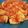 tosh☆i's cooksnap of when they made 鶏もも肉のトマト煮込み.