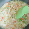 クックるん☆戦隊's cooksnap of when they made 簡単！ちょっとパエリア☆サーモン.