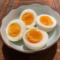 なかゆきみん's cooksnap of when they made 殻付きで塩味のゆで卵.