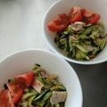 アクセル☆'s cooksnap of when they made 鶏ハムときゅうりのねぎ塩ラー油あえ.