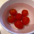はなファブリック's cooksnap of when they made 救済！シワシワミニトマトの復活裏技☆.