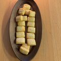 ししまるれいか's cooksnap of when they made 米粉バター不使用ショートブレッド.