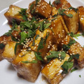 つっ君's cooksnap of when they made 皆大絶賛の【絹揚げの甘辛マヨ焼き】厚揚げ.