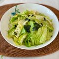 コムギ大好き's cooksnap of when they made レタスと海苔の韓国風サラダ.