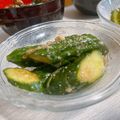 satoring11's cooksnap of when they made 蛇腹きゅうり＊ピリ辛ねぎダレ漬け.